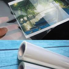 Optically Clear Film with Permanent Adhesive - Gloss - 54